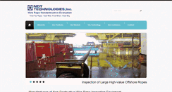 Desktop Screenshot of ndttech.com